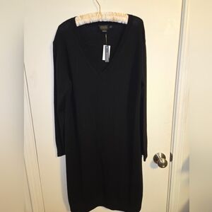 Pendleton Black Long Sleeve Dress